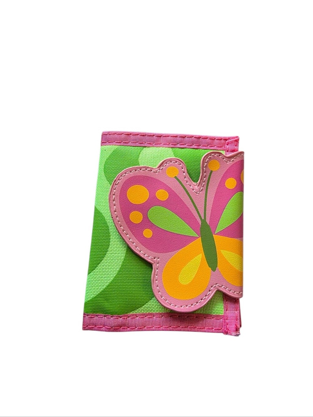 Stephen Joseph Green & Pink Butterfly Wallet